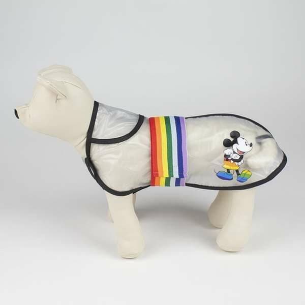 Hund regnfrakke Disney Gennemsigtig M Mickey Mouse
