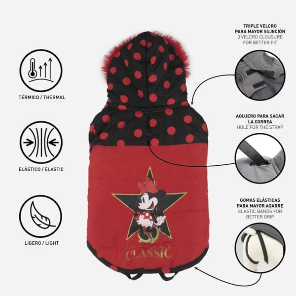 Hundefrakke Minnie Mouse - S
