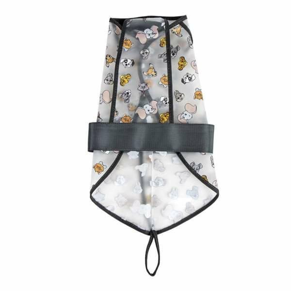 Hund regnfrakke Disney Sort matte black XS - XS