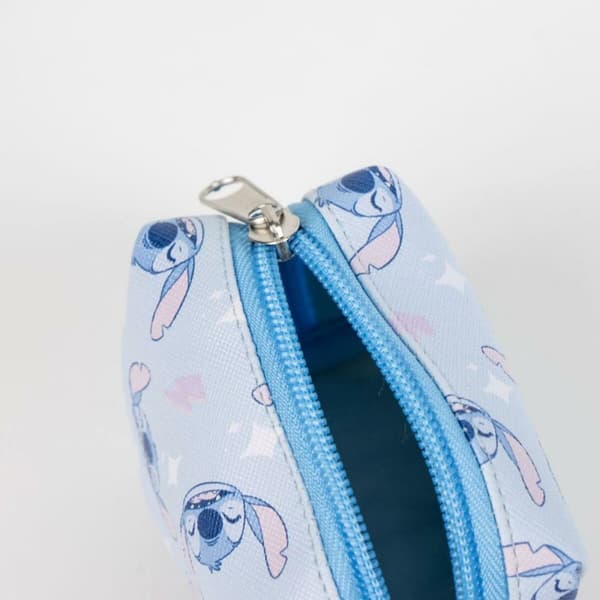 Pussiannostelija Stitch Vaaleansininen 100 % polyesteri 9 x 21 x 3 cm