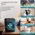 Miniatyrbild 3 av 4: INN Anti Bark Dog Ultrasonic 1500 mah 15-30khz 3 hastighetsinställning IPX4 Vattentät USB Anti Bark med ljudsensor och krok
