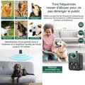 Miniatyrbild 3 av 4: INN Anti-skällhund ultraljud 15-30khz Typ-C intelligent bärbar anti-skäll enhet anti-skäll hundar
