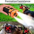 Miniatyrbild 4 av 4: INN Antibark hund ultraljud 3 i 1 450mah 3 hastighetsjustering typ-c antibark med laser och ficklampa och ultraljud