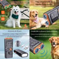 Miniatyrbild 3 av 4: INN Anti-bark hund ultraljud LED-skärm 800mah 3 hastighetsjustering USB anti-bark med laser och ficklampa och ultraljud