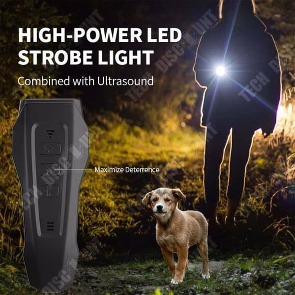 TD® Portable Ultrasonic Barking Stopper Dog Trainer Pocket Animal Repellent