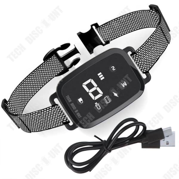 TD® Dog Bark Control Device Vattentät Bark Stopper med Touch Digital Display