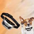 Miniatyrbild 4 av 4: TD® uppladdningsbart hundhalsband mot skäll, träningshalsband, säkert och effektivt för husdjur, silverfärgad LCD-skärm