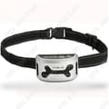 Miniatyrbild 1 av 4: TD® uppladdningsbart hundhalsband mot skäll, träningshalsband, säkert och effektivt för husdjur, silverfärgad LCD-skärm