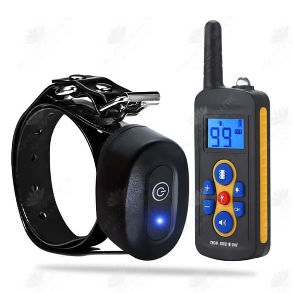HTBE® Ultrasonic Hundträningsenhet Smart fjärrkontroll Laddningshalsband mot skäll för husdjur