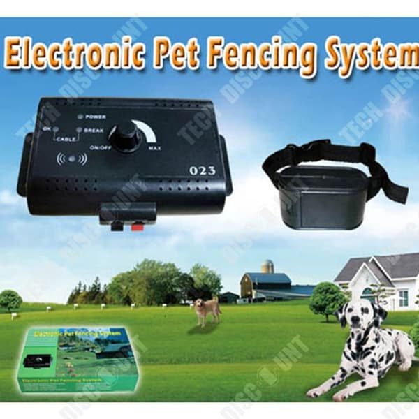 Collier Antifugue - TECH DISCOUNT - Vattentät - 5000 m² - Automatisk Elektrisk - Hund