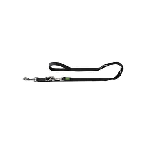 Hunter - Leash Nylon 20/200, black - (40361)