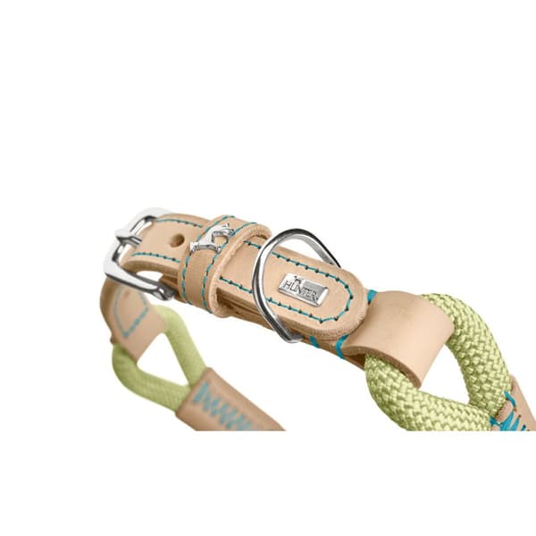 Hundhalsband Hunter MALIA Grön L 50-59 cm
