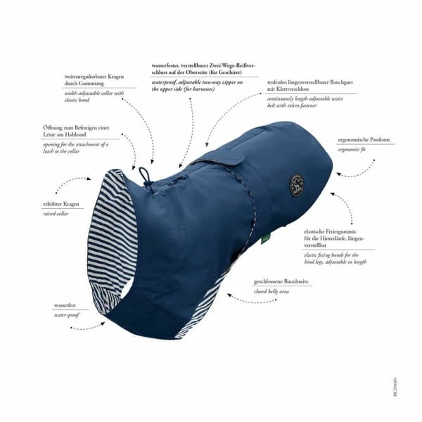 Hundefrakk Hunter Gul 45 cm