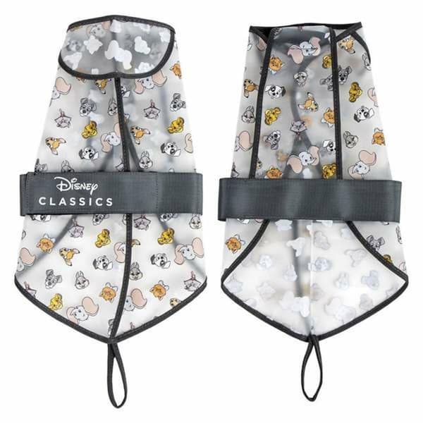Hund regnfrakke Disney Sort matte black XS - XS
