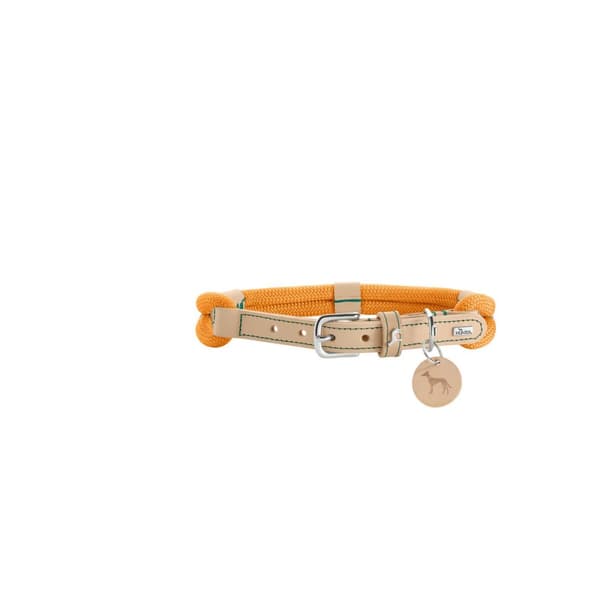 Hundehalsbånd Hunter Malia Orange M/L 45-54 cm