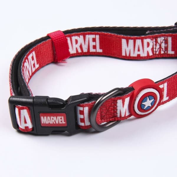 Hundehalsbånd Marvel Rød S/M