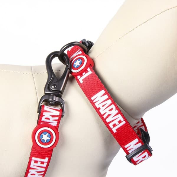 Hundehalsbånd Marvel Rød S/M