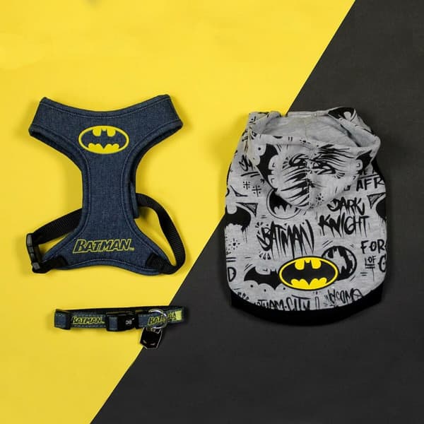 Dog Sweatshirt Batman M Grå
