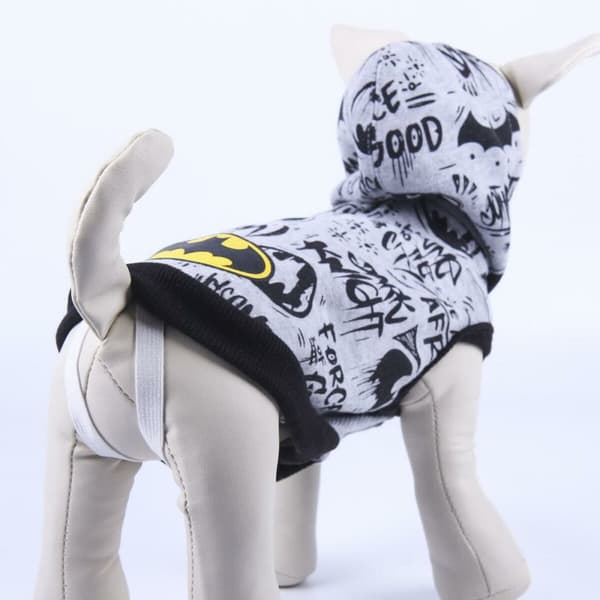 Dog Sweatshirt Batman M Grå