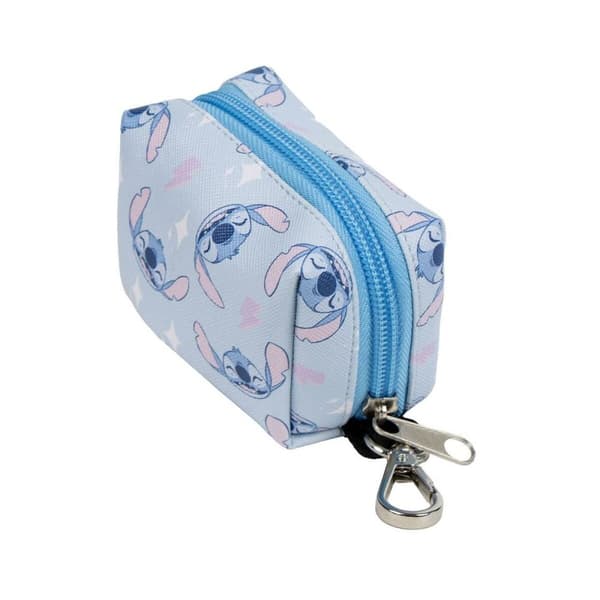 Dispenser til poser Stitch Lyseblå 9,0 x 21,0 x 3,0 cm