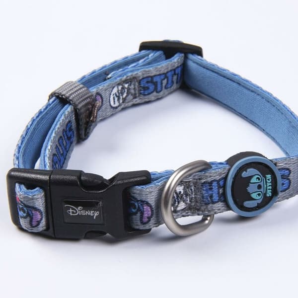 Hundhalsband Stitch Mörkblå