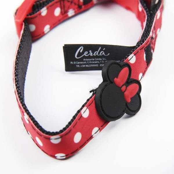 Hundhalsband Minnie Mouse Röd XS/S
