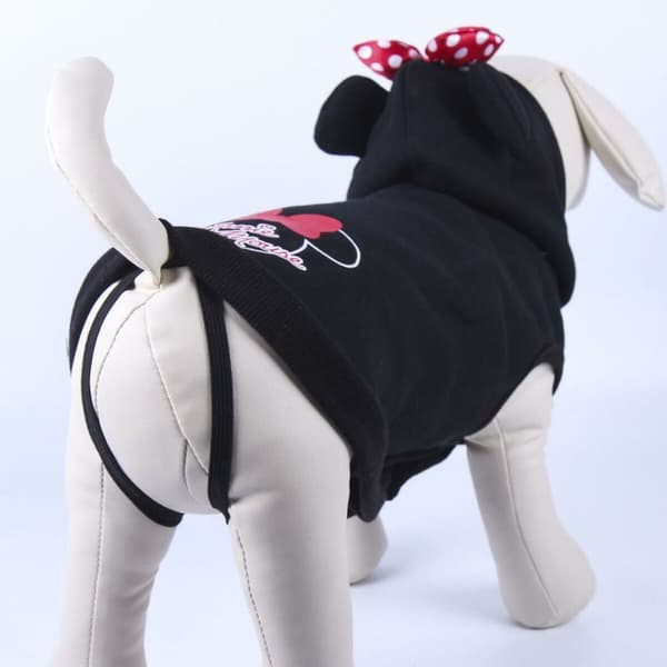 Dog Sweatshirt Minnie Mouse XXS Sort
