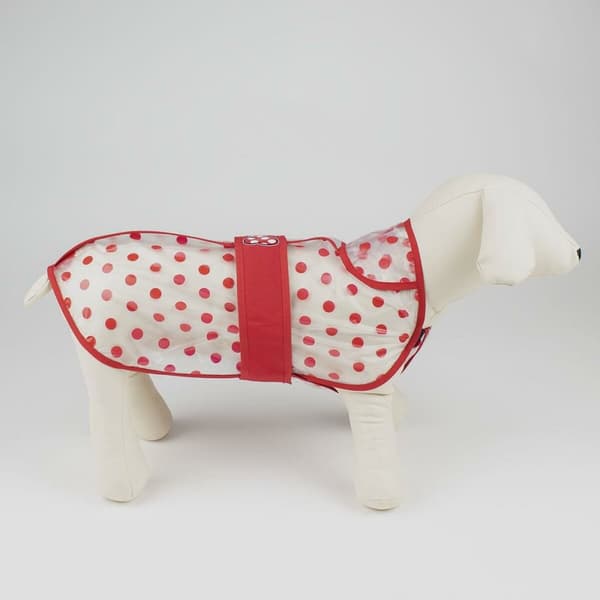 Hund regnfrakke Minnie Mouse Rød M