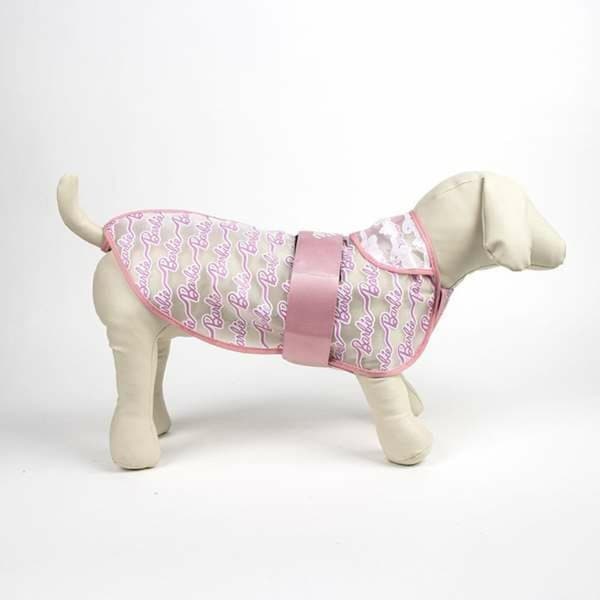 Hund regnfrakke Barbie Pink XS - S