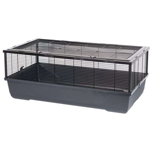 Häkki INTER-ZOO Bernie black Metalli Muovinen 100 x 39 x 54 cm