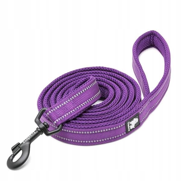 SOLID hundesnor reflekterende lilla 200 cm S