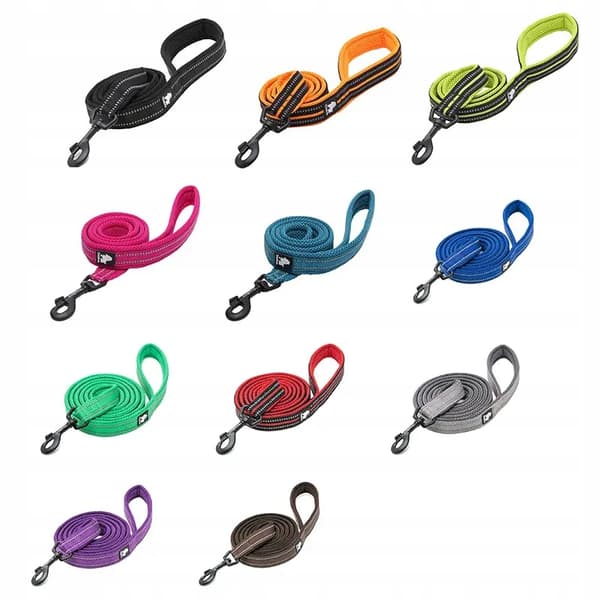 SOLID hundesnor reflekterende lilla 200 cm S