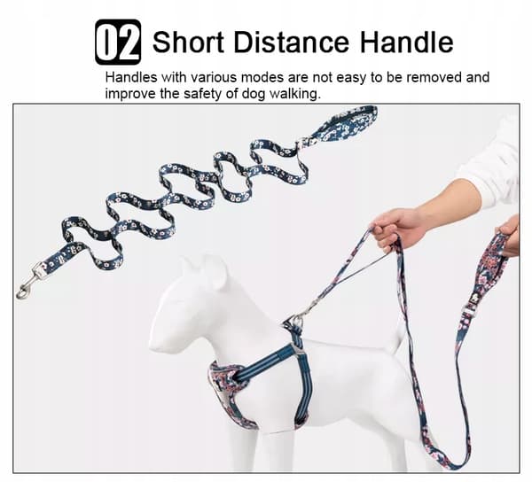 NICE TRUELOVE Tropical S Hundkoppel med Handtag