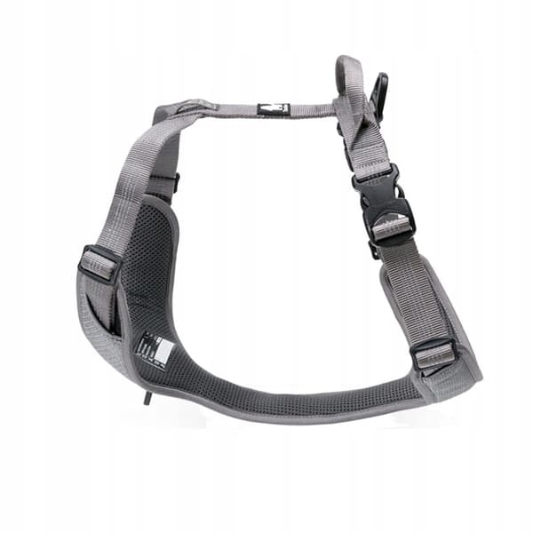 GRÅ Guard-sele för hundar EASY WALK TRUELOVE XS