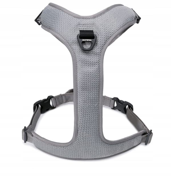 GRÅ Guard-sele för hundar EASY WALK TRUELOVE XS