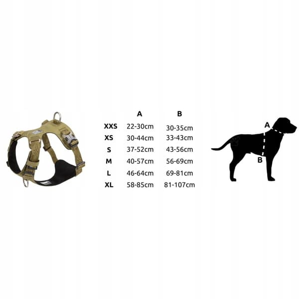 KHAKI Adventure SOFT TRUELOVE XXS hundsele