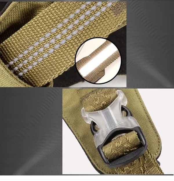 KHAKI Adventure -koiranvaljaat TRUELOVE M