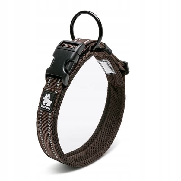 LÄTT HALSBAND FÖR STORA HUNDAR BRUN TRUELOVE XL