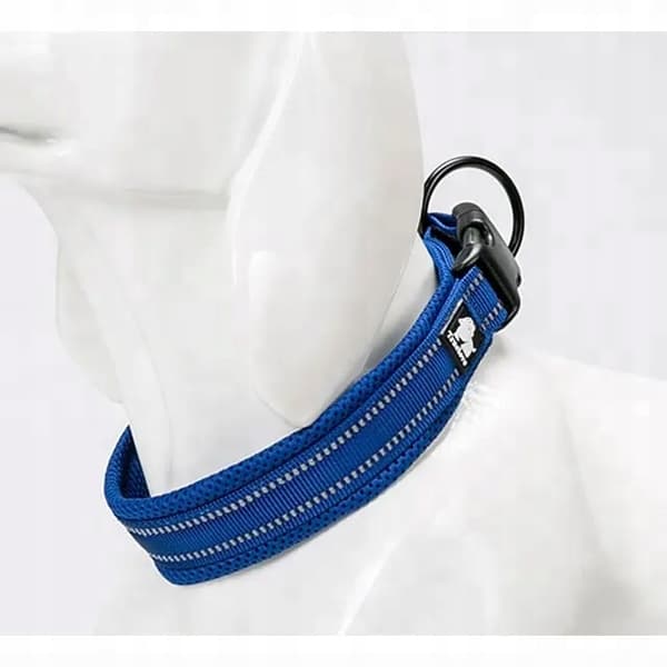 REFLEKTERANDE Hundhalsband Mjukt och solidt TRUELOVE XL