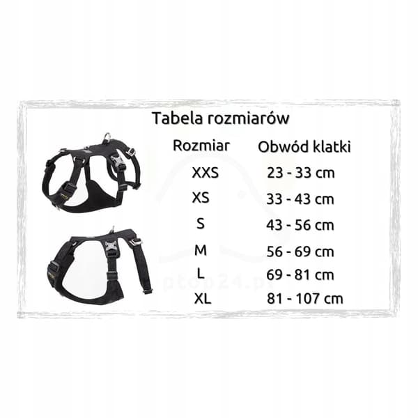 Koiran karkaamisen estävä valjas Winhyepet XL