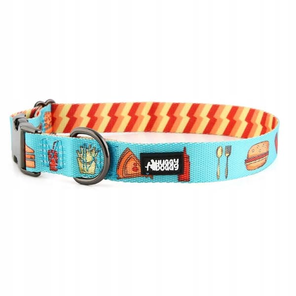 Hundhalsband med namn och telefonnummer Jack Russell terrier bulldogg S