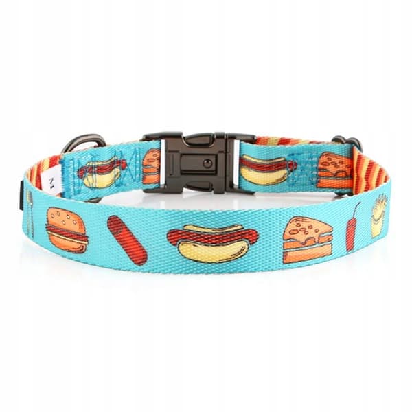 Hundhalsband med namn och telefonnummer Jack Russell terrier bulldogg S