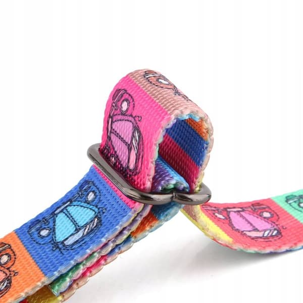 Hundhalsband med namn och telefonnummer ljus boxer dalmatiner M