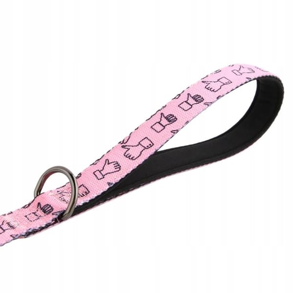 Koiran talutushihna lyhyt 1,5 m värikäs vahva boxer doberman HUGGY DOGGY L