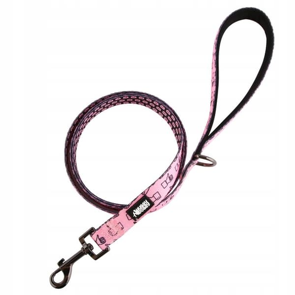 Hundesnor kort 1,5m farverig by shih tzu york HUGGY DOGGY S