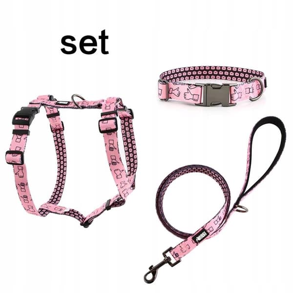 Vakthundssele, tryckfri, färgglad, boxer, bullterrier, HUGGY DOGGY L