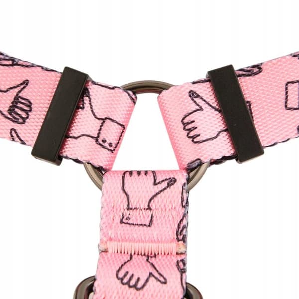 Vakthundssele, tryckfri, färgglad, boxer, bullterrier, HUGGY DOGGY L