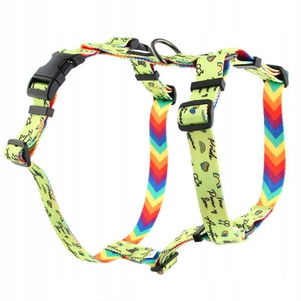 Vagthundssele, trykfri, farverig, labrador, hyrdehund, HUGGY DOGGY XL