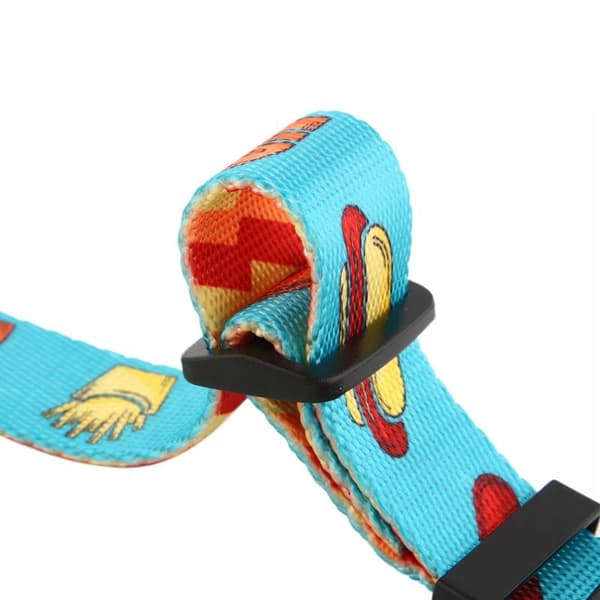 Sele til en stor hundebeskytter, trykfri, farverig hyrdehund, HUGGY DOGGY XL