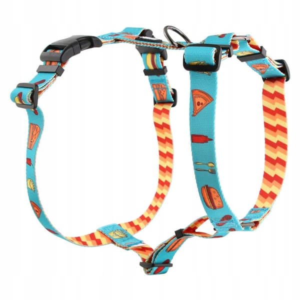 Hundseleskydd färgglatt tryckfritt valpfodral HUGGY DOGGY S